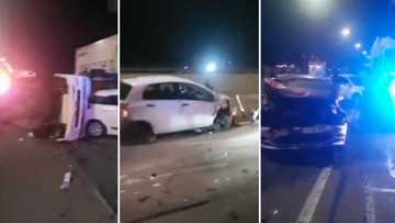 Massive 14 car pileup in Tshwane, 2 severely injured patients airlifted to the hospital
