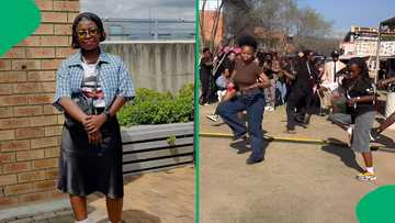 "I watched this 13 times": Mzansi reacts to viral energetic students' dance video