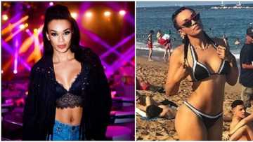 SA beauty Pearl Thusi's banging body steals the show in Barcelona