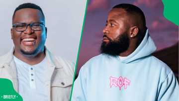 Cassper Nyovest ignores a seemingly drunk Sol Phenduka, SA reacts: "Suffering for MacG's sins"