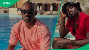 Mzansi gushes over Dr Musa's soft life amid boys' international trip: "International daddies are up"