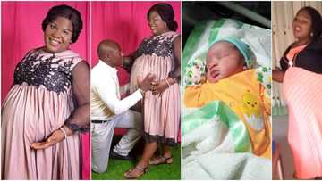 Fresh mom sings and dances for joy as she gives birth to cute baby after 15 years of waiting