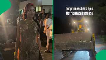 "Let's close the MD 2026": Matriculant stuns Mzansi by arriving at matric dance inside a massive TLB