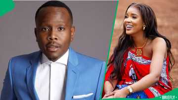 SA reacts to Khaya Mthethwa's ex-girlfriend Sethu Nkosi's engagement: "Someone check on him"