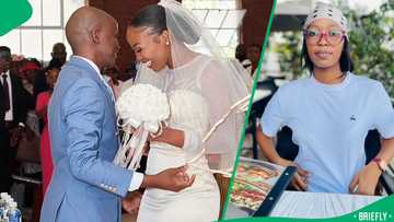 South African bride's R10k wedding breaks tradition, Mzansi raves: "Beautiful wedding"
