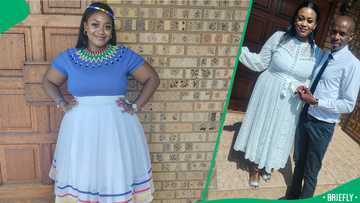 After 23 years of love, the couple officially ties the knot in a dream dress from Temu