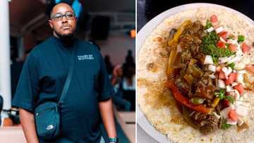 SA man has the people of Mzansi drooling as he shows them how to made a delicious mogodu wrap: “It looks good”