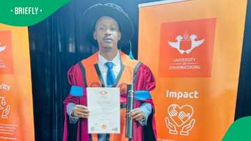Graduating University of Johannesburg PhD Holder Vuyo Kamati shares inspring message