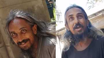 BI Phakathi meets the nicest homeless person ever with the most amazing smile