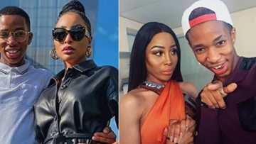 Sibling love: Khanyi Mbau wishes brother Lasizwe happy birthday