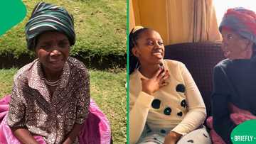 "Give gogo her flowers": Granddaughter asks gogo for advice on a boyfriend who dumped her, SA amused