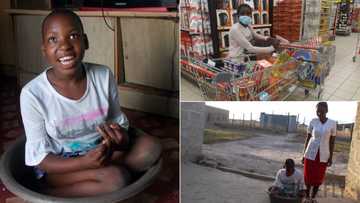 Anonymous donor helps mother who carries disabled daughter in a plastic washtub