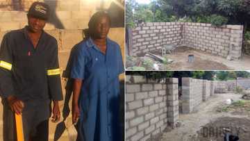 Couples who brick lay together stay together: Skilful couple inspires Mzansi