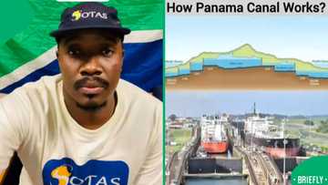 SA marine engineer shared rare footage crossing the Panama Canal