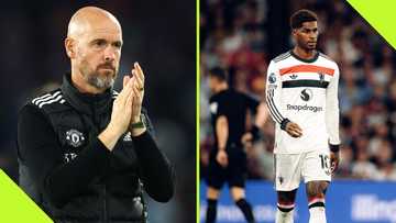 Erik ten Hag blasts pundit for questioning Marcus Rashford's benching