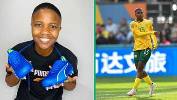 Banyana Banyana defender Bambanani Mbane traditionally weds wifey Tsholofelo Makgalemele