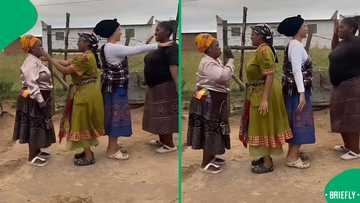 Makotis' fire dance moves go viral, leaving SA entertained in TikTok video