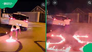 "Next thing it's a pothole": Man’s birthday celebration on public road divides Mzansi