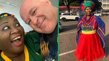 Mama Joy flaunts designer birthday gifts from Papa Joy, from Gucci handbag to matching Gucci scarf