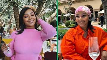 Boity Thulo enjoys Los Angeles in nine stunning pictures, Mzansi raves: "Girl, don't hurt them"