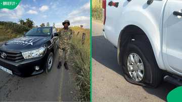 "What a lovely story": Security guard praised for changing tyre for stranded motorists in KZN