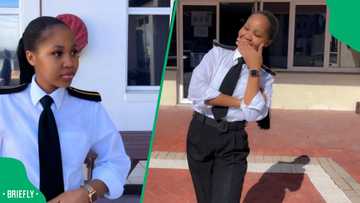 “Truly inspired by you”: Zulu youngster wows Mzansi with her cool ship as a deck student