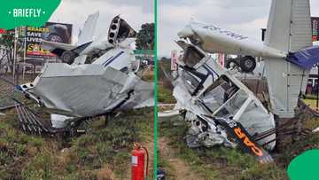 Cessna 172 crash-lands in Midrand business park after engine failure near Grand Central Airport