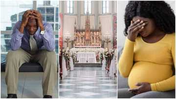 "They should go ahead": Lady planning white wedding for December finds out she's pregnant, can't tell church