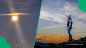 "Beautiful creation": Photographer shares photos of stunning full moon in Cape Town Waterfront