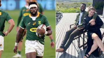 Rachel Kolisi congratulates hubby Siya on Springboks' win over Georgia