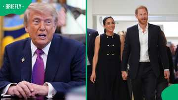 Trump says Harry and Meghan treated Royal Family with 'great disrespect'