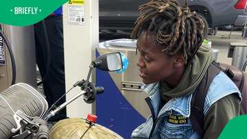 Man rides motorbike he made at home to petrol station in TikTok video impresses South Africa