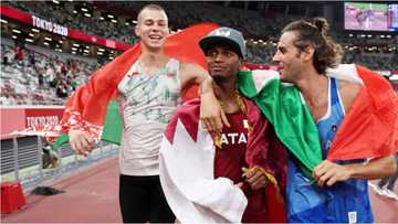 Tokyo 2020: 2 Athletes share gold medals after refusing to compete further in long jump
