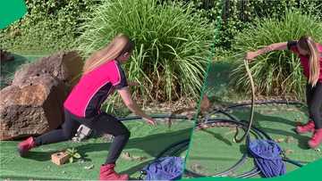 Woman dives onto snake to catch it in TikTok video, viewers floored by her speed
