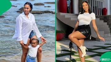 Tamia Mpisane celebrates daughter Miaandy's birthday with cute post: "The angel who made me a mom"