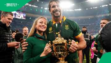 Anlia Etzebeth: Eben Etzebeth's wife flaunts R1.5m ride on her visit to Johannesburg
