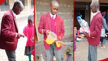 High school student shares pocket money to feed kids at children's home