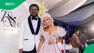 Zola Ntshangase's second marriage makes headlines after viral photo
