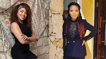 Amanda du Pont and Masechaba Khumalo blue tick Mama Jackie, haven't apologised