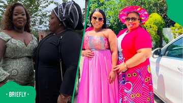 MaKhwela bonds with sister-wife MaCele and the family, Mzansi gushes: "They are besties"