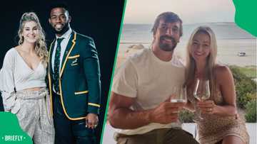 Siya and Rachel Kolisi react as Etzebeth celebrates wife Anlia on her birthday