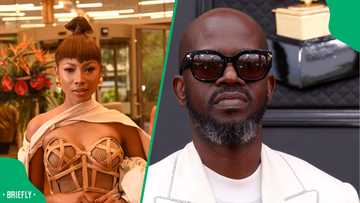 Old pic of Enhle Mbali and Black Coffee during happy marriage days resurfaces online, SA reacts