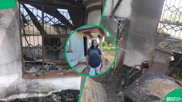 Traumatised and now homeless family lost everything in fire