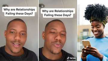 Man asks why modern-day relationships are failing so much, Mzansi peeps respond: “They still love their exes”