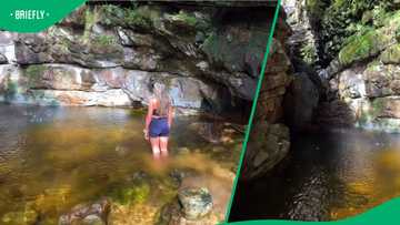 "Looks like heaven": Hidden gem near Cape Town leaves SA stunned as woman reveals secret waterfall