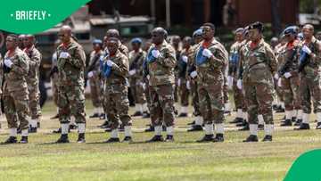 South Africa's military strength ranked 40th in the world and 4th in Africa