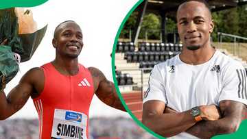 Akani Simbine's biography: Age, height, wife, fastest time, Olympics vs Bolt, worth
