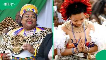 Zulu queens’ stunning moment together has Mzansi comparing them to a legendary duo