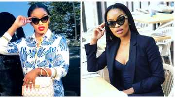 Isibaya’s Zinhle Mabena finally posts a snap of her tiny prince