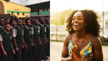 Viral video of African school pupils singing harmoniously is a whole vibe, gives Mzansi the goosebumps
